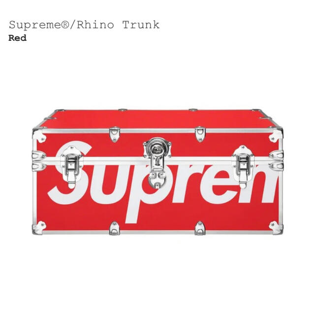 Supreme(シュプリーム)のSupreme / Rhino Trunk "Red" レディースのバッグ(スーツケース/キャリーバッグ)の商品写真