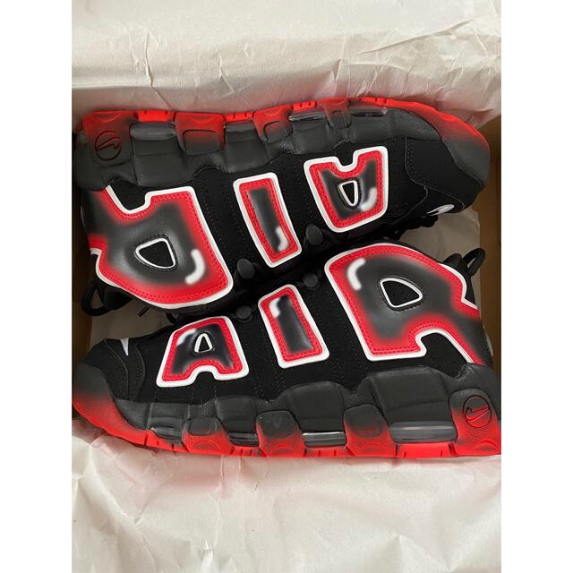 Air More Uptempo “Laser Crimson” 27.5cm靴/シューズ