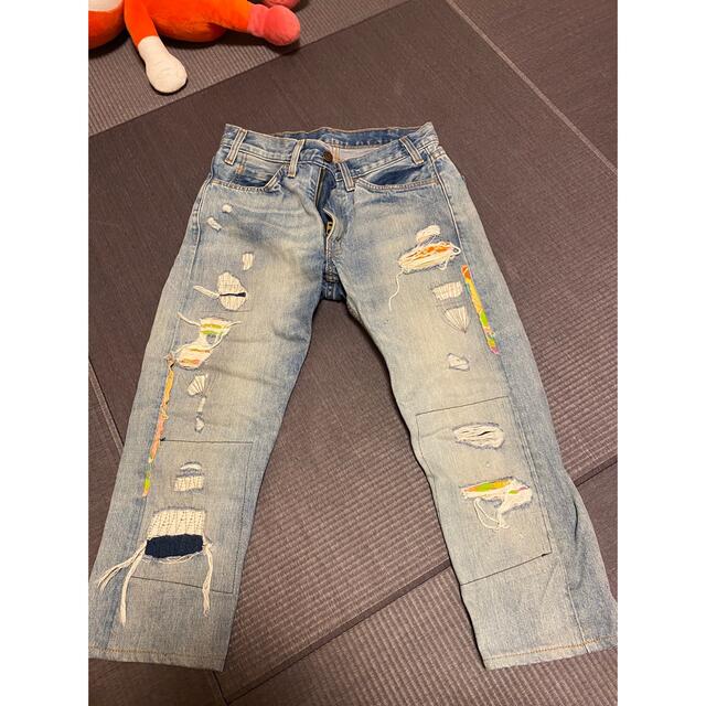 Levi's(リーバイス)のLevi's デニム　7部丈　期間限定　オレンジタグ メンズのパンツ(デニム/ジーンズ)の商品写真