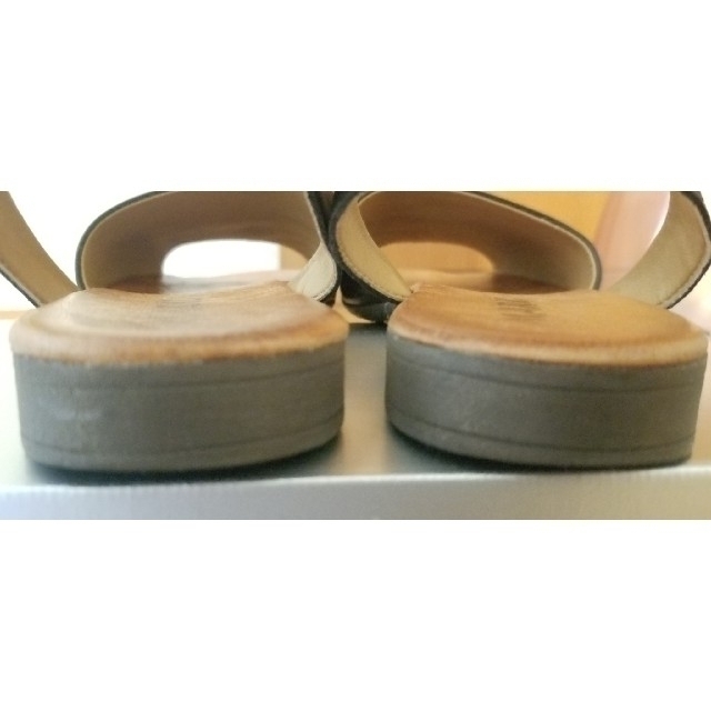 collex(コレックス)のcollex フラットレザー サンダル イタリア 牛革 送料込 レディースの靴/シューズ(サンダル)の商品写真
