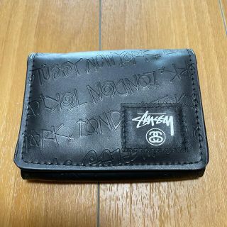 ステューシー(STUSSY)のstussy メンズ財布　折り畳みコインケース(折り財布)