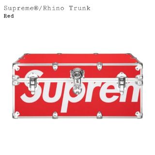 シュプリーム(Supreme)のSupreme Rhino Trunk Red トランク(置物)