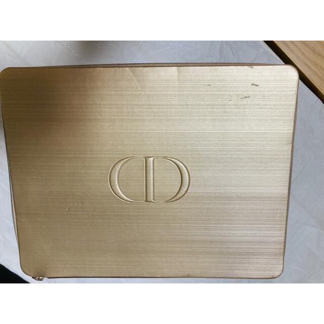 Christian Dior(クリスチャンディオール)のディオール　コフレ　化粧箱　ヴァニティ ケース　ゴールド コスメ/美容のメイク道具/ケアグッズ(メイクボックス)の商品写真