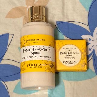 ロクシタン(L'OCCITANE)のロクシタン　ジャスミンイモーテル　セット(ボディローション/ミルク)