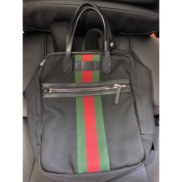 最終値下げ Gucci - 【美品】GUCCI バックパック バッグパック+