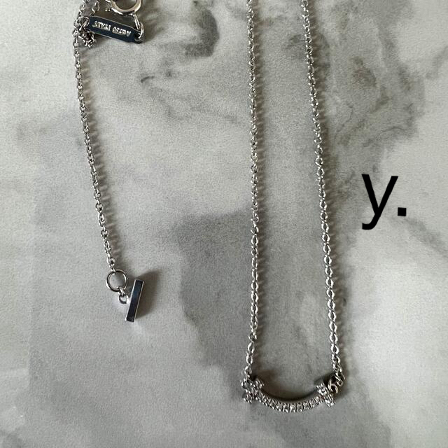 Tiffany & Co.(ティファニー)のTiffany T ティファニー Tスマイル ネックレス ダイヤモンド レディースのアクセサリー(ネックレス)の商品写真