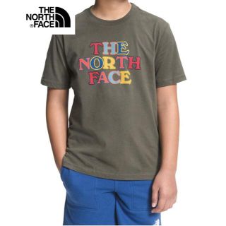 ザノースフェイス(THE NORTH FACE)の【海外限定】ノースフェイス　キッズ Tシャツ　ロゴ　140(Tシャツ/カットソー)