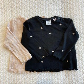 ザラキッズ(ZARA KIDS)のトップス2枚セット(Tシャツ/カットソー)