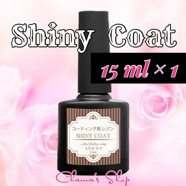 レジン液 コーティング用レジン シャイニーコート 大容量15ml コーティング剤 ハンドメイドの素材/材料(その他)の商品写真