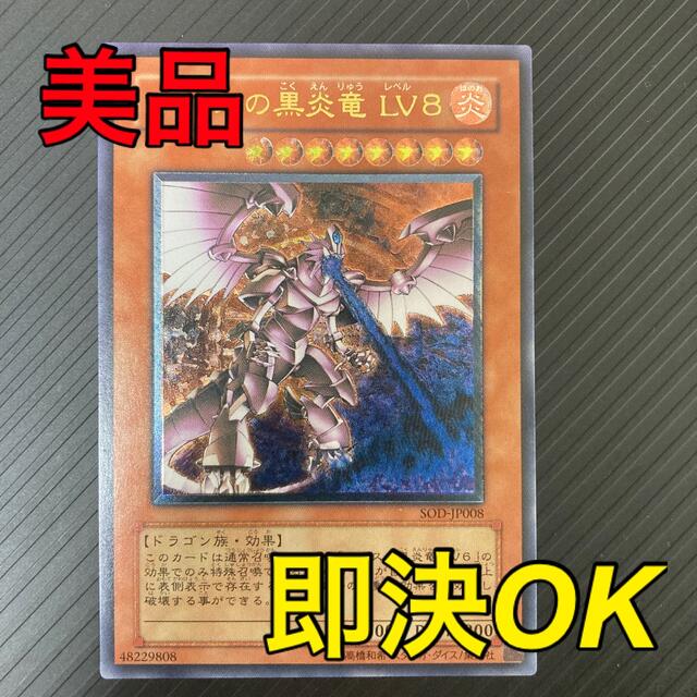 美品‼︎ ホルスの黒炎竜　レベル８　レリーフ