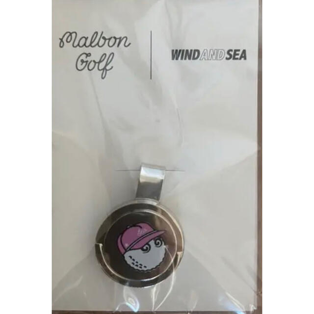 WIND AND SEA(ウィンダンシー)のMALBON wind and sea BALL MARKER METAL スポーツ/アウトドアのゴルフ(その他)の商品写真