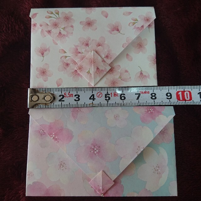 【ハンドメイド】ポチ袋 ミニ封筒 ハンドメイドの文具/ステーショナリー(カード/レター/ラッピング)の商品写真