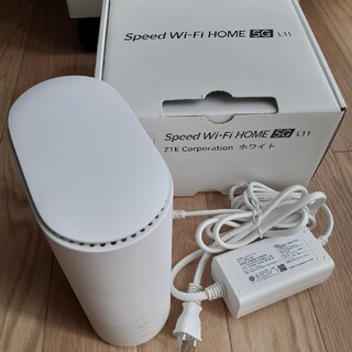 エーユー(au)のspeed Wi-Fi HOME  5G  L11(その他)