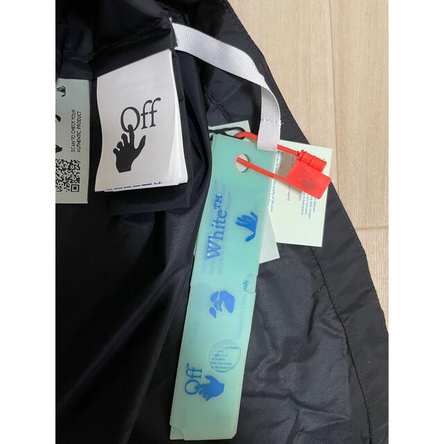 OFF-WHITE(オフホワイト)のOFF-WHITE ロングジャケット春物 メンズのジャケット/アウター(ナイロンジャケット)の商品写真
