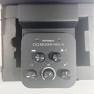 ローランド(Roland)のROLAND GO:MIXER PRO-X スマートフォン用オーディオミキサー(オーディオインターフェイス)