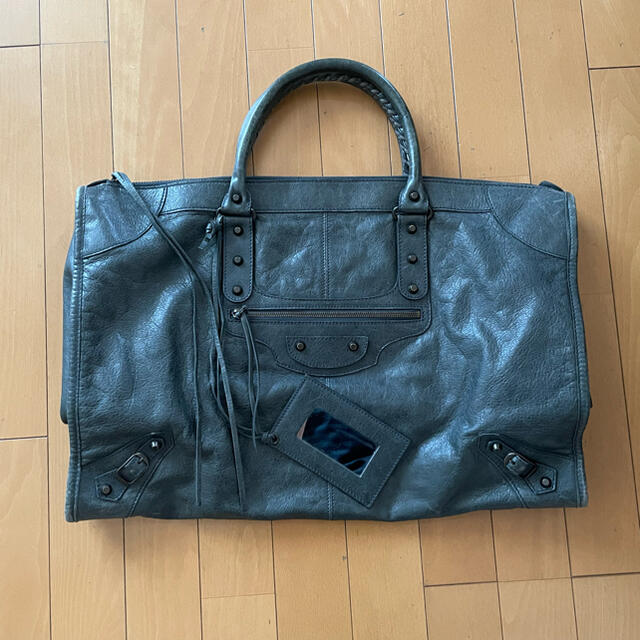 BALENCIAGA BAG - バレンシアガ ウィークエンダー 旅行鞄 グレーの通販