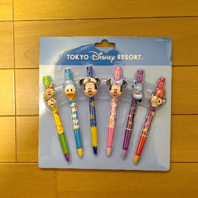 Disney - 【TDS】【早い者勝ち】キャラクターの顔付きボールペンセット