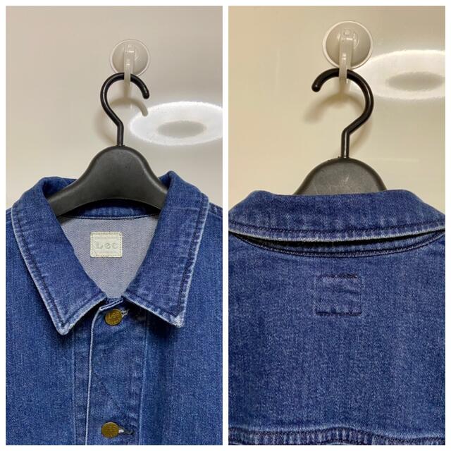 FREAK'S STORE インディゴデニム素材 襟付き