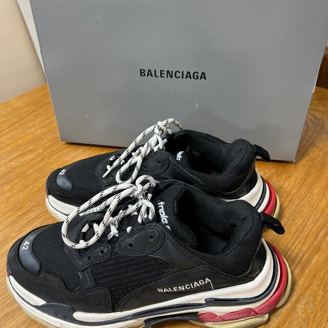 Balenciaga TripleS Black サイズ42スニーカー