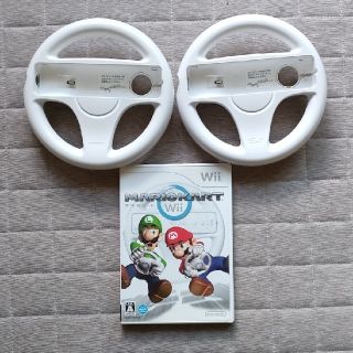 wii マリオカート ハンドル セット(家庭用ゲームソフト)