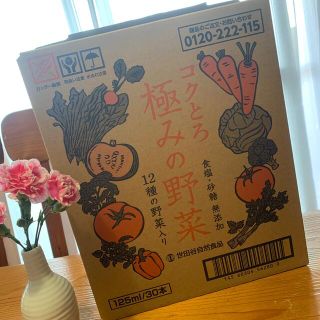 【世田谷自然食品】コクとろ極みの野菜ジュース　30本入り1ケース(野菜)