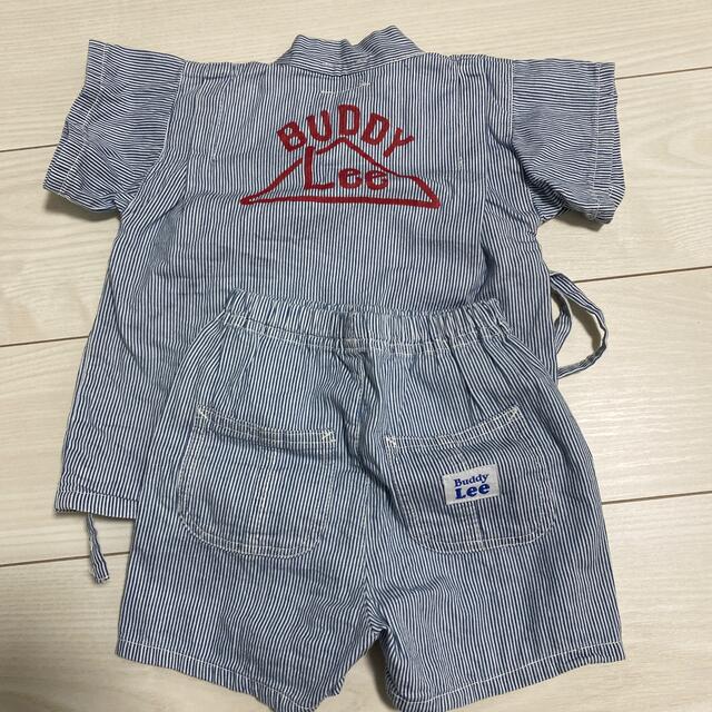 Buddy Lee(バディーリー)のこども　甚平　buddy lee  キッズ/ベビー/マタニティのキッズ服男の子用(90cm~)(甚平/浴衣)の商品写真