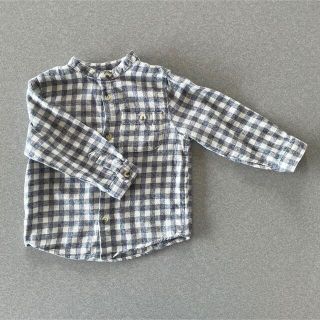 ザラキッズ(ZARA KIDS)のhu様専用 / サイズ86 （12-18months）ZARA チェックシャツ(シャツ/カットソー)