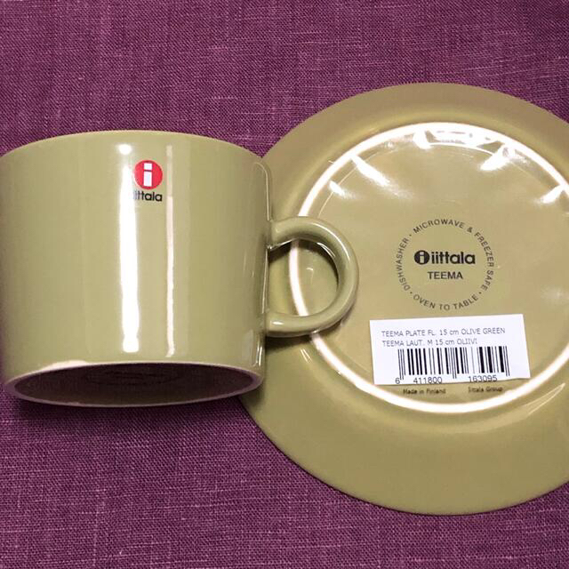 iittala - 廃盤カラー 未使用品 イッタラ ティーマ オリーブ iittala - 廃盤カラー 未使用品 イッタラ ティーマ オリーブ