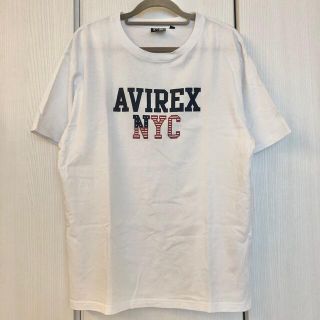 アヴィレックス(AVIREX)のAVIREX 白Tシャツ メンズ アヴィレックス(Tシャツ/カットソー(半袖/袖なし))