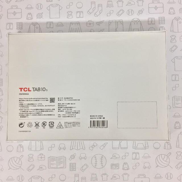 ANDROID(アンドロイド)の未使用品　TCL TAB 10s/202110261426000 スマホ/家電/カメラのPC/タブレット(タブレット)の商品写真