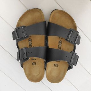 ビルケンシュトック(BIRKENSTOCK)の美品！ビルケンシュトック　35　ブラック(サンダル)