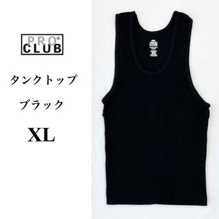 プロクラブ(PRO CLUB)のPRO CLUB プロクラブ 5.6oz タンクトップ　ブラック　XL(Tシャツ/カットソー(半袖/袖なし))