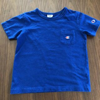 チャンピオン(Champion)のチャンピオン Tシャツ　ワンポイント　ブルー　140cm(Tシャツ/カットソー)