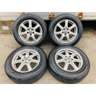 ライム様専用！ 195/65R15 アルミ4本セット プリウス等 即発送可！(タイヤ・ホイールセット)