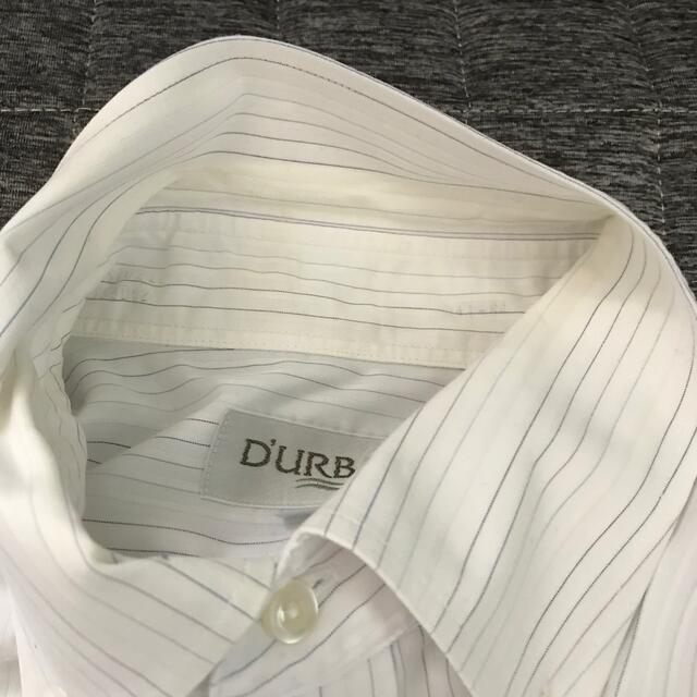 D’URBAN(ダーバン)のDURBAN メンズ ワイシャツ 41-84 Lサイズ 長袖 ストライプ メンズのトップス(シャツ)の商品写真