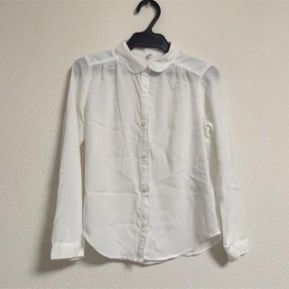 ユニクロ(UNIQLO)の白ブラウス★子供用(ブラウス)