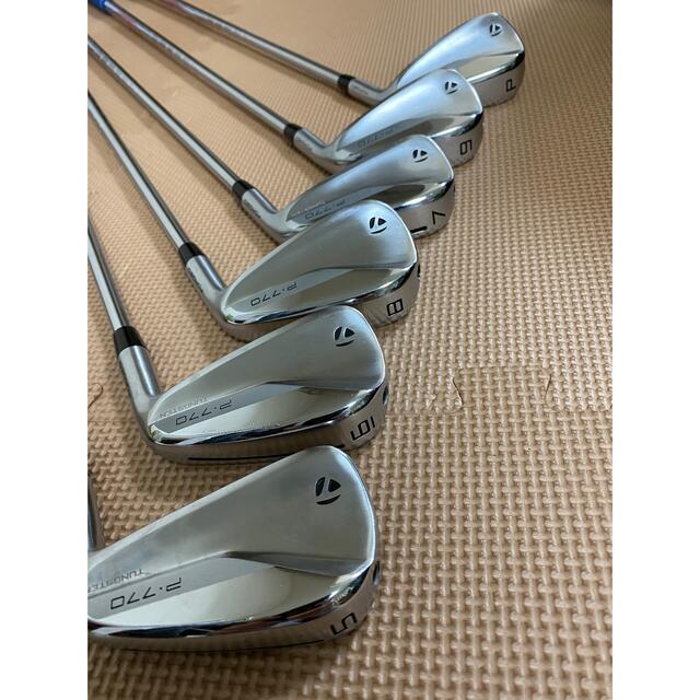 代引き人気 TaylorMade - クロゴルファーテーラーメイド P770 アイアン