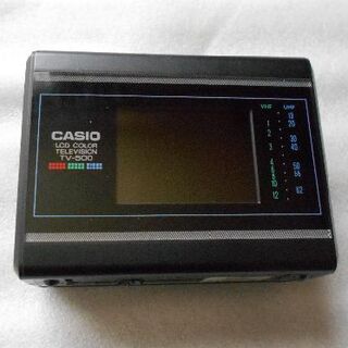 カシオ(CASIO)のカシオ　TV-500　88年製　2インチ超小型カラーTV(テレビ)