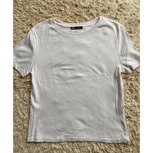 ZARA(ザラ)のZARA Ｔシャツ　美品 レディースのトップス(Tシャツ(半袖/袖なし))の商品写真