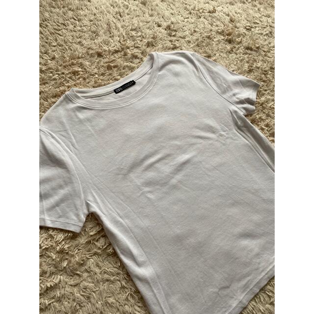 ZARA(ザラ)のZARA Ｔシャツ　美品 レディースのトップス(Tシャツ(半袖/袖なし))の商品写真