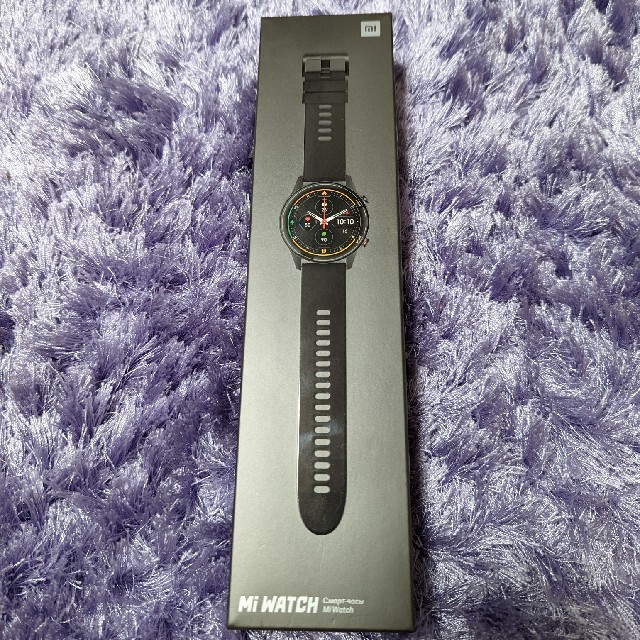 Xiaomi Mi Watch ブラック スマートウォッチスマホアクセサリー