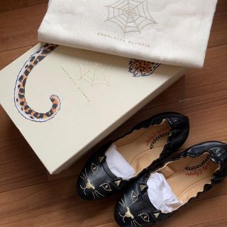 シャルロットオリンピア(Charlotte Olympia)のCHARLOTTE OLYMPIA♡KITTY バレエシューズ(バレエシューズ)