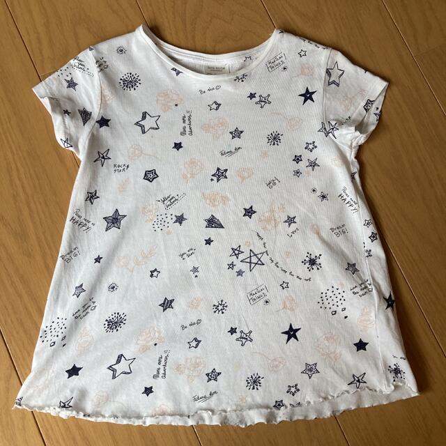 ZARA(ザラ)のザラ　星柄　Tシャツ　110cm キッズ/ベビー/マタニティのキッズ服女の子用(90cm~)(Tシャツ/カットソー)の商品写真