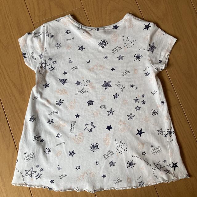 ZARA(ザラ)のザラ　星柄　Tシャツ　110cm キッズ/ベビー/マタニティのキッズ服女の子用(90cm~)(Tシャツ/カットソー)の商品写真