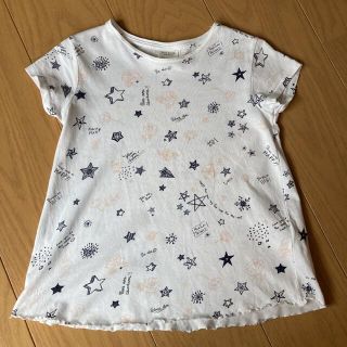 ザラ(ZARA)のザラ　星柄　Tシャツ　110cm(Tシャツ/カットソー)