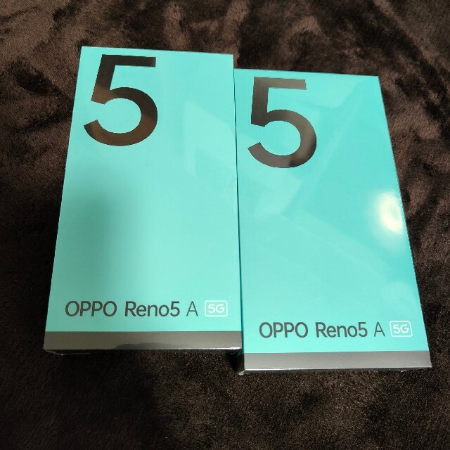 OPPO Reno5A 2台【新品未開封】