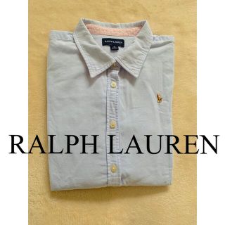 ポロラルフローレン(POLO RALPH LAUREN)の美品　ポロ　ラルフローレン　オックスフォード　シャツ　ブラウス　トップス　人気(シャツ/ブラウス(長袖/七分))