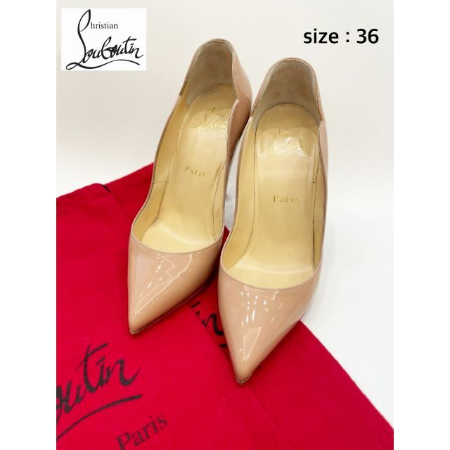 Christian Louboutin(クリスチャンルブタン)の【美品】Christian Louboutin＊パンプス・サイズ36 レディースの靴/シューズ(ハイヒール/パンプス)の商品写真