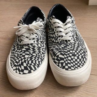 ヴァンズ(VANS)のvans オーセンティック　幾何学模様　26.5(スニーカー)