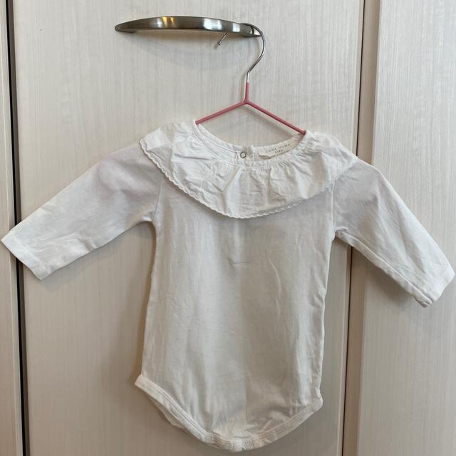 ZARA KIDS(ザラキッズ)のZARA HOME kids ロンパース　白　68cm キッズ/ベビー/マタニティのベビー服(~85cm)(ロンパース)の商品写真